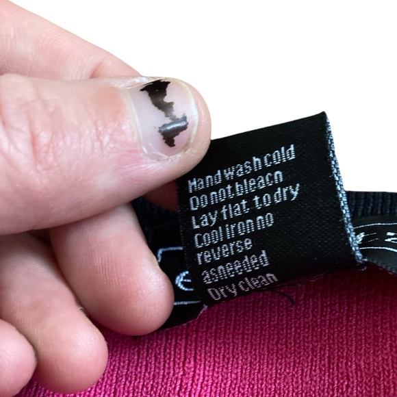 Vintage Y2K Tank Preppy Barbie Style Tank Blouse Pink Black XL - Picture 7 of 8